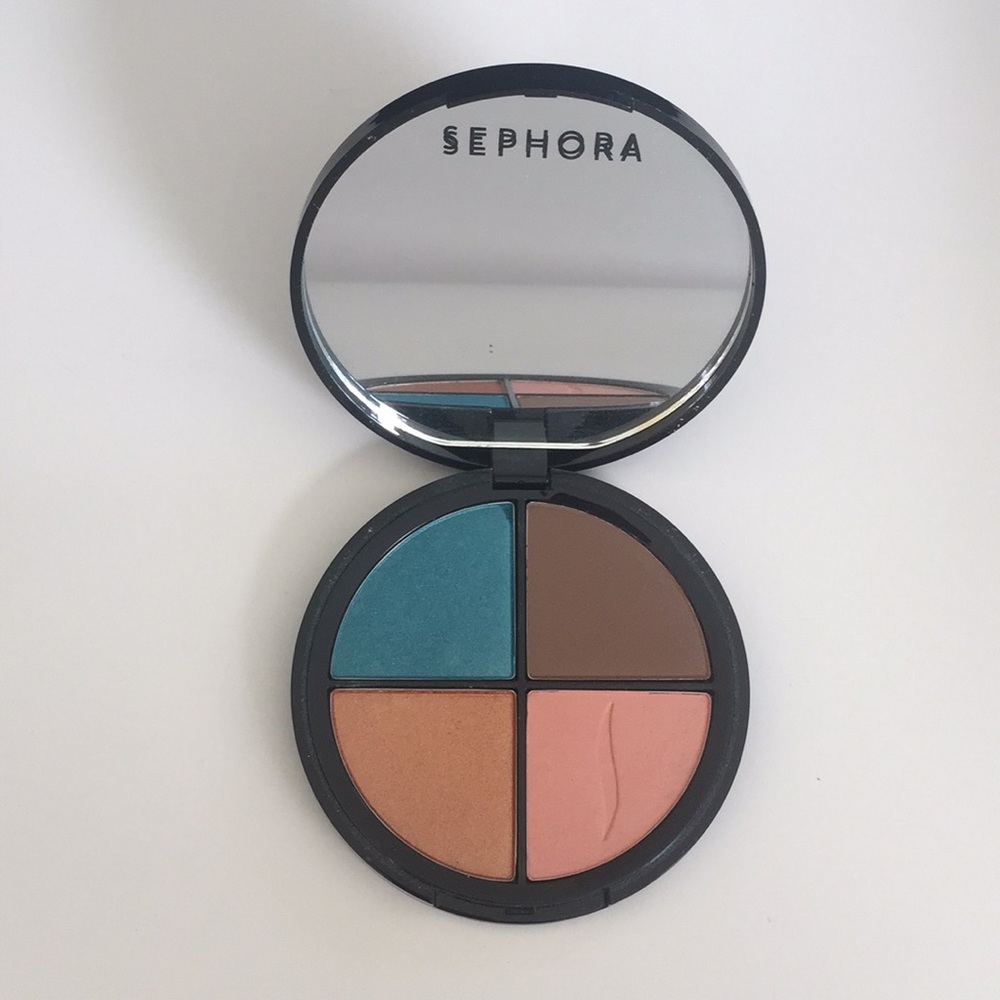 New Sephora Collection Silk Quad Large Eyeshadow Palette - Large Size
